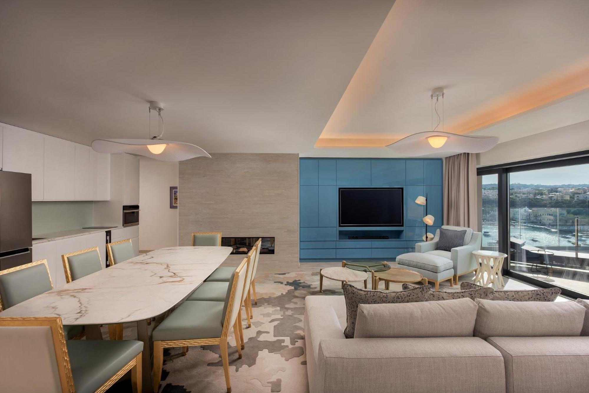 Three Bedroom Presidential Penthouse Suite, Sea View